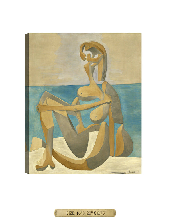 Seated Bather by Pablo Picasso